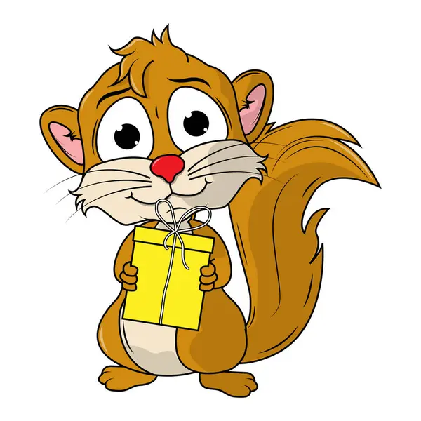 Şirin bir Xerus Çizgi Filmi