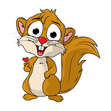 Şirin bir Xerus Çizgi Filmi