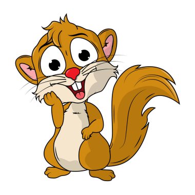 Şirin bir Xerus Çizgi Filmi