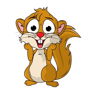 Şirin bir Xerus Çizgi Filmi