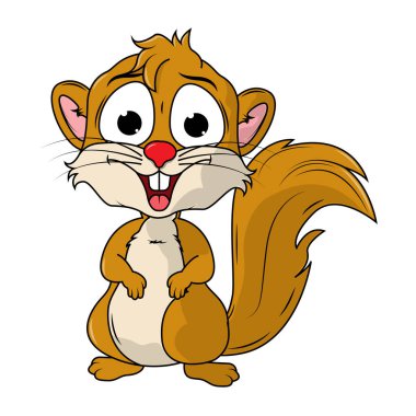 Şirin bir Xerus Çizgi Filmi