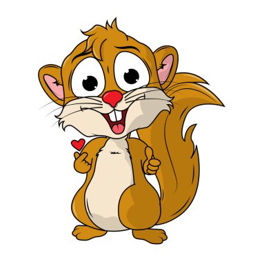 Şirin bir Xerus Çizgi Filmi