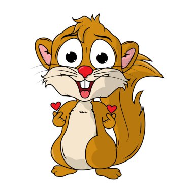 Şirin bir Xerus Çizgi Filmi