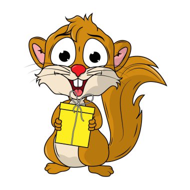 Şirin bir Xerus Çizgi Filmi