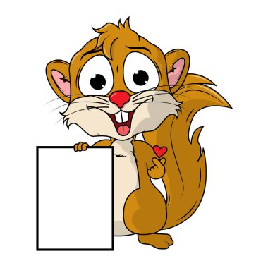 Şirin bir Xerus Çizgi Filmi