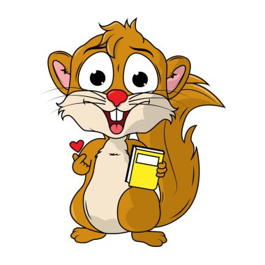 Şirin bir Xerus Çizgi Filmi