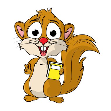 Şirin bir Xerus Çizgi Filmi