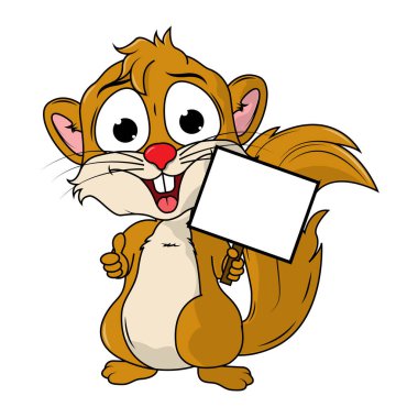 Şirin bir Xerus Çizgi Filmi