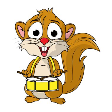 Şirin bir Xerus Çizgi Filmi