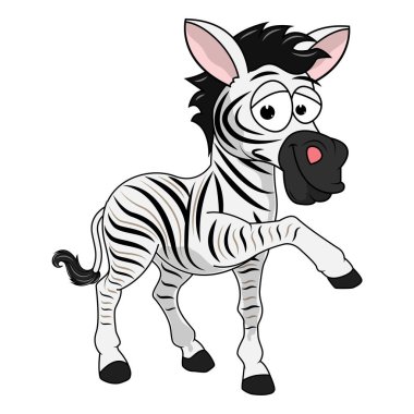 Oyuncu Zebra Çizgi Filmi