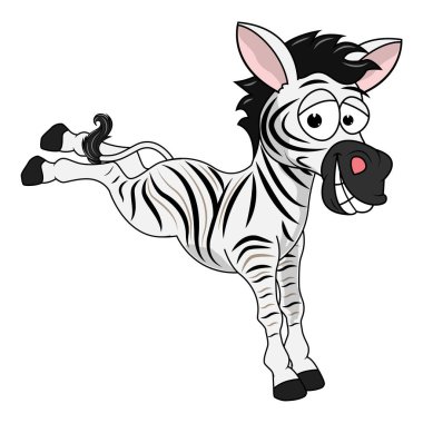 Oyuncu Zebra Çizgi Filmi