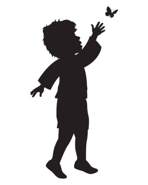 Çocuk Resimlerinin Şirin Silueti