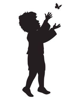 Çocuk Resimlerinin Şirin Silueti