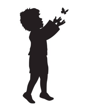 Çocuk Resimlerinin Şirin Silueti