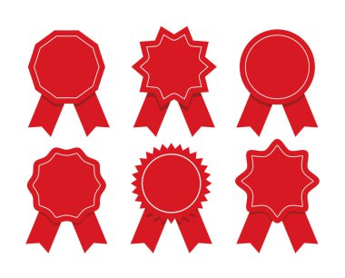 Etiket, etiket, element başına ödül. düz dizayn