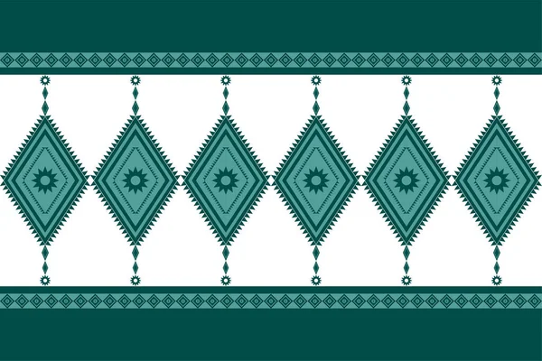 Abstrait Géométrique Ethnique Sans Couture Fond Motif Pour Emballage Tissu — Image vectorielle