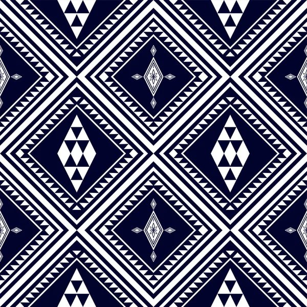 Абстрактный Геометрический Этнический Бесшовный Фон Обертывания Ткани Подушки Одежды Ковра — стоковый вектор