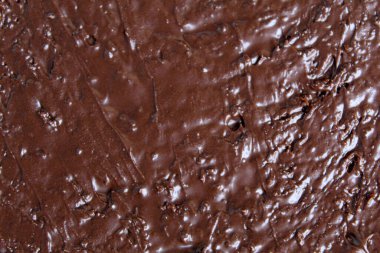 Çikolata arkaplan dokusu, çikolata reçeli veya erimiş çikolata