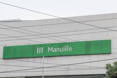 Manulife Sigorta ön ofis binası. Semarang, Endonezya, 25 Aralık 2022