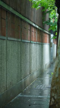 Eski binalar Çin 'in eski şehirlerine bakıyor. 