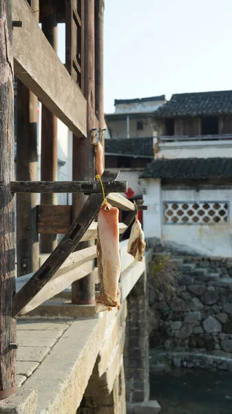 중국에서의 시간을 유지하기 위하여 고기를 — 스톡 사진