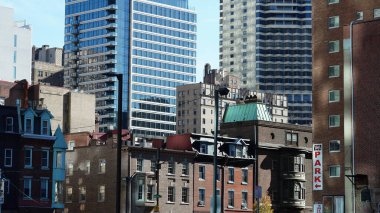 Philadelphia 'daki Pennsylvania Üniversitesi' nde bulunan eski mimari.