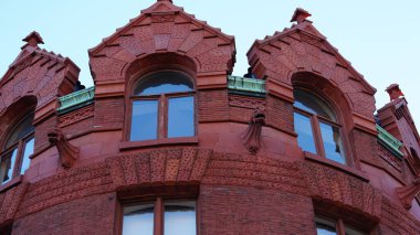 Philadelphia 'daki Pennsylvania Üniversitesi' nde bulunan eski mimari.