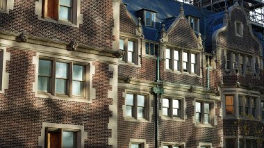 Philadelphia 'daki Pennsylvania Üniversitesi' nde bulunan eski mimari.