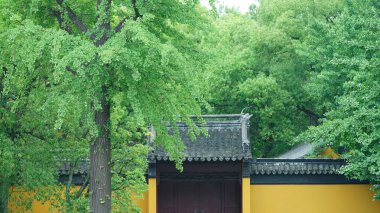 Klasik Çin bahçe binaları Çin Suzhou manzaralı