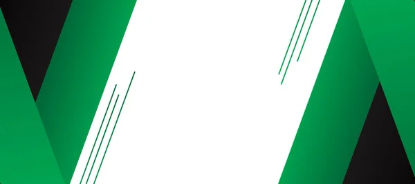 Abstrakte Moderne Grüne Hintergrund Vektor Illustration — Stockvektor