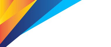 Canlı mavi ve turuncu geometrik desenlere sahip soyut arkaplan, modern tasarım projeleri, sunumlar veya dijital sanat için mükemmel. Çapraz şekilli dinamik ve göz alıcı bir bileşim..