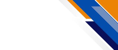 Dinamik soyut arkaplan turuncu ve mavi köşegenli geometrik bir tasarım içeriyor. Modern sunumlar, dijital grafikler ve yaratıcı projeler için ideal.