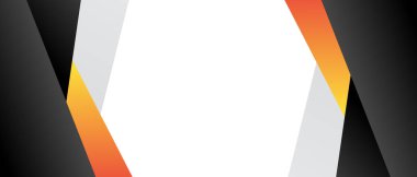 Cesur siyah ve turuncu geometrik elementlerin yer aldığı dinamik ve modern soyut bir arka plan. Bu çok yönlü tasarım profesyonel sunumlar, web siteleri, pazarlama materyalleri ve yaratıcı projeler için idealdir..
