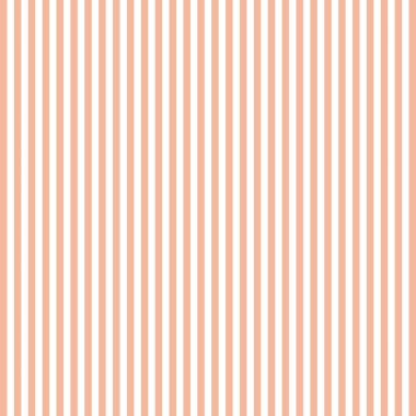 Yumuşak Şeftali ve Beyaz Renkli Soyut Çizgili Desen. Vektör illüstrasyonu