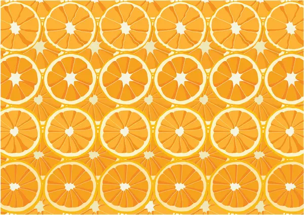orange fruit and half isolated pattern creative design illustration vector