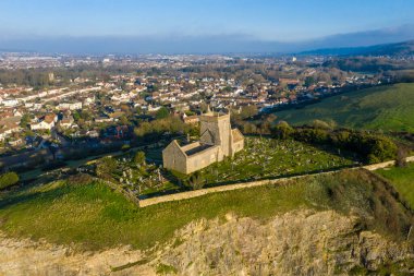Yukarı Tepe ve Weston Super Mare 'deki tersane.