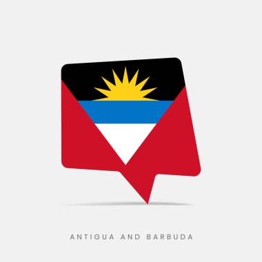 Antigua ve Barbuda bayrak sohbet simgesi