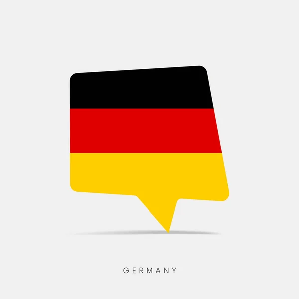 Иконка Флага Германии — стоковый вектор