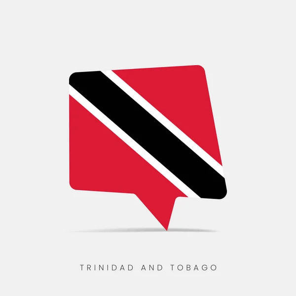 Trinidad Tobago Ikone Der Blasenchats — Stockvektor