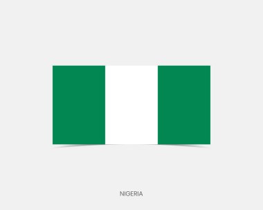 Gölgeli Nijerya Dikdörtgeni simgesi.