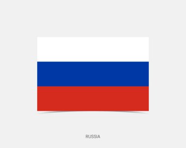 Rusya Gölgeli Dikdörtgen bayrak simgesi.