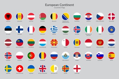 Avrupa ülkeleri bayrak simgeleri koleksiyonu