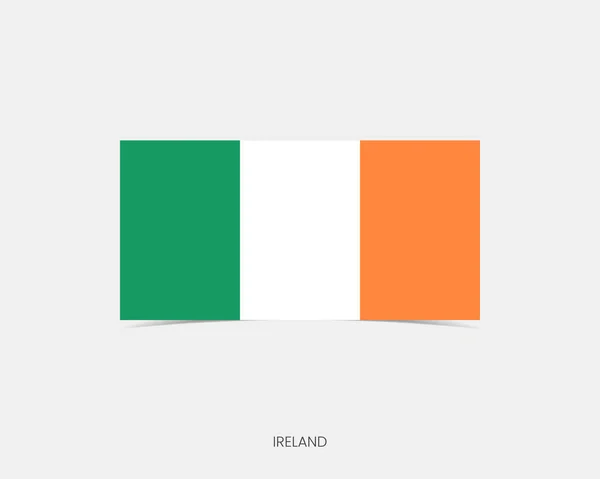 Ірландія Прямокутник Тінню — стоковий вектор