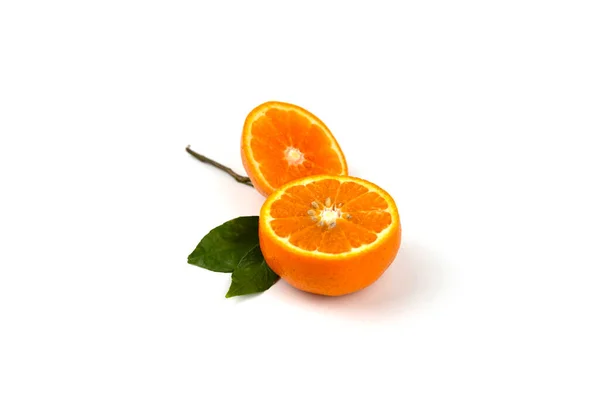 배경에는 오렌지 오렌지 오렌지 분리되어 — 스톡 사진