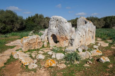 Ses Roques Dolmen, Alaior, Menorca, Balear Adaları, İspanya