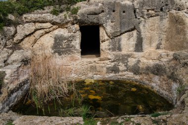 necropolis, Cala Morell, Ciutadella, Menorca, Balearic Adaları, İspanya