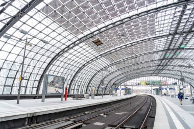 Interior of the vault Berlin Central Statio