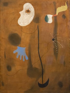 Painting, Joan Miro, 1925, Berlin, Federal Republic of Germany