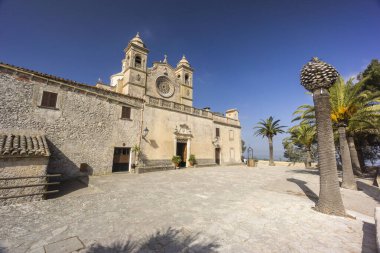 Ermita de Bonany, siglo XVII, Petra, Mallorca, Balear adaları, İspanya, Avrupa