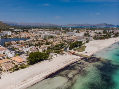 Alcudia Sahili, Alcudia, Mallorca, Balear Adaları, İspanya